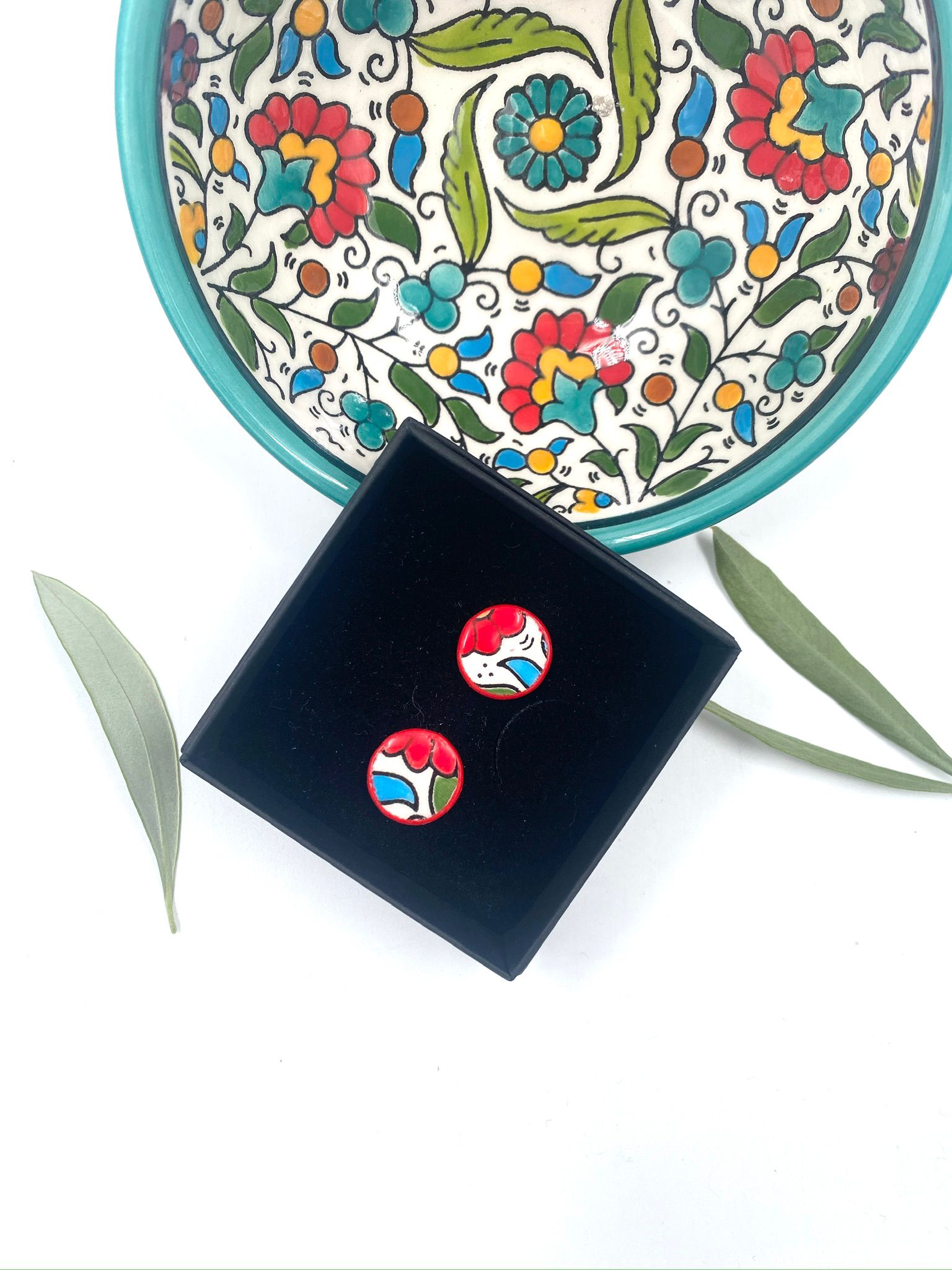 Handgemaakte oorbellen, 16 mm