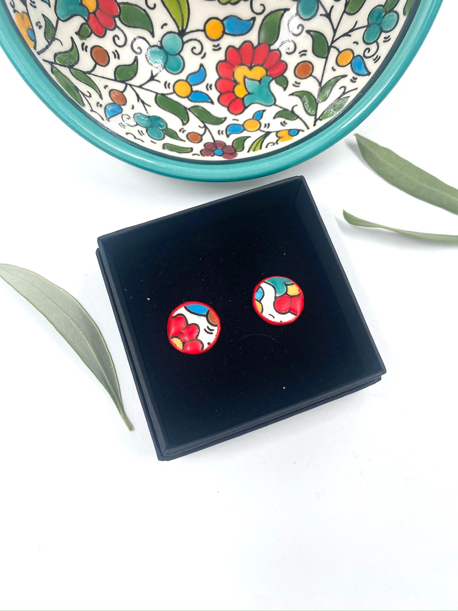 Handgemaakte oorbellen, 16 mm