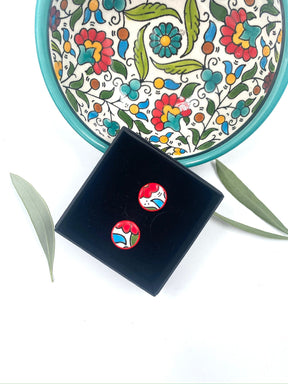 Handgemaakte oorbellen, 16 mm