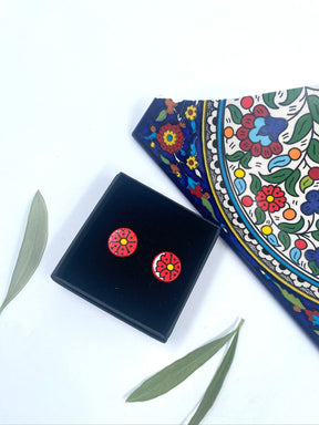 Handgemaakte oorbellen, 16 mm