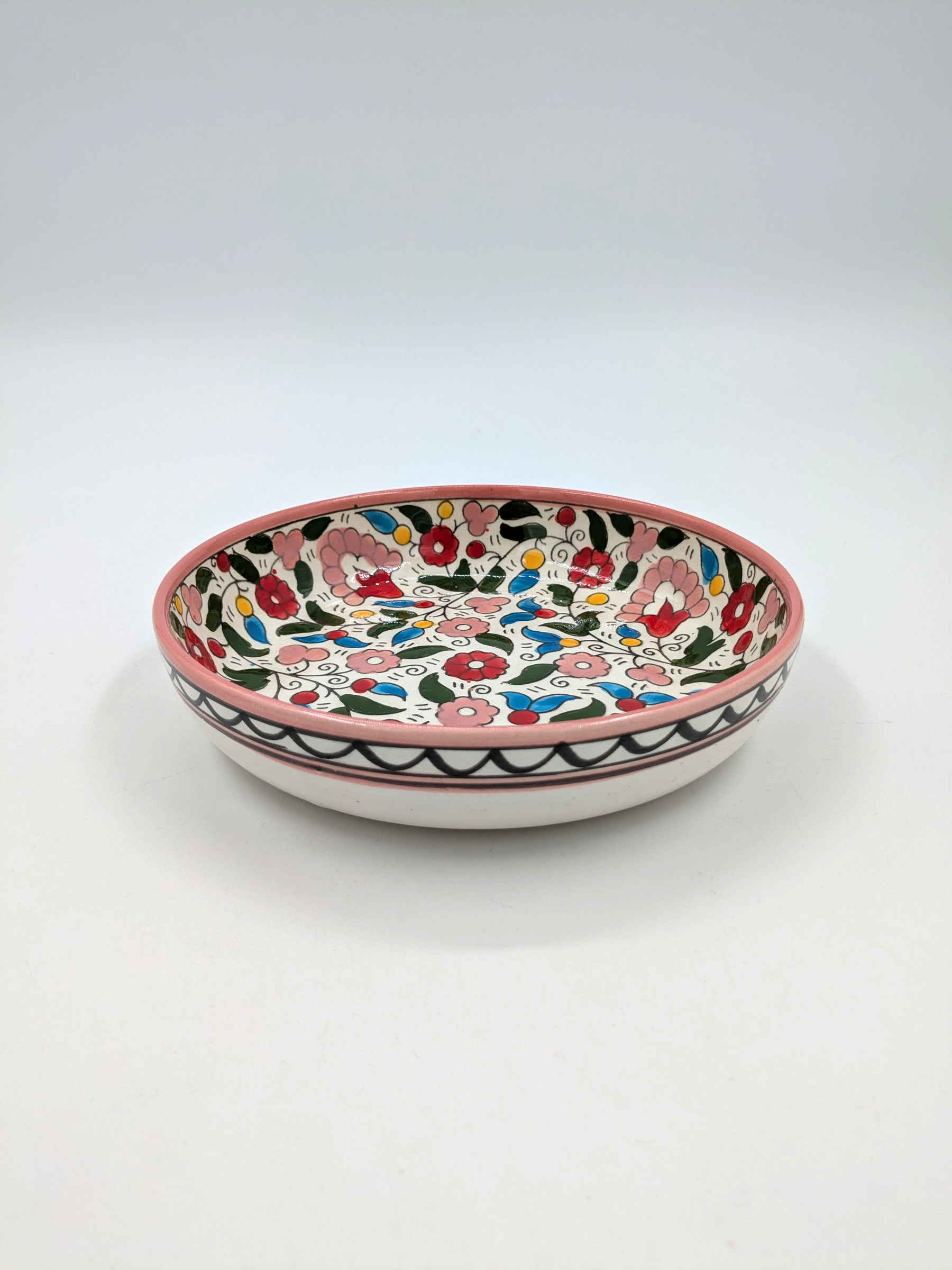Tapas bowl 11 cm - bordeaux/green