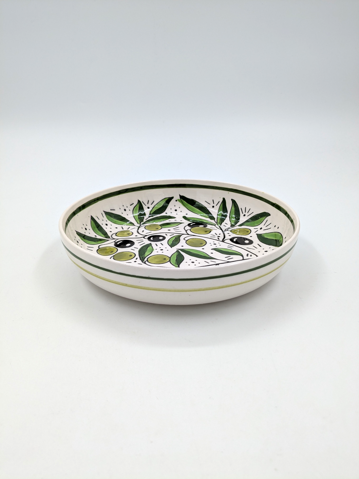 Tapasschale 15 cm - oliv